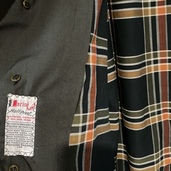 Vintage Larini Men’s green trench coat - Picture 4 of 6